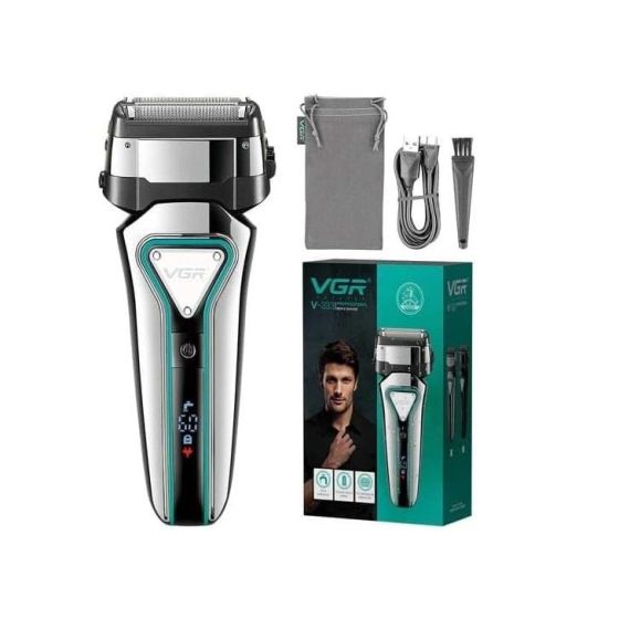 VGR V-333 Portable Rotary Rechargeable Professional Electric Beard Shaver for Men Vgr Hair Cutting Machine Barber Shop