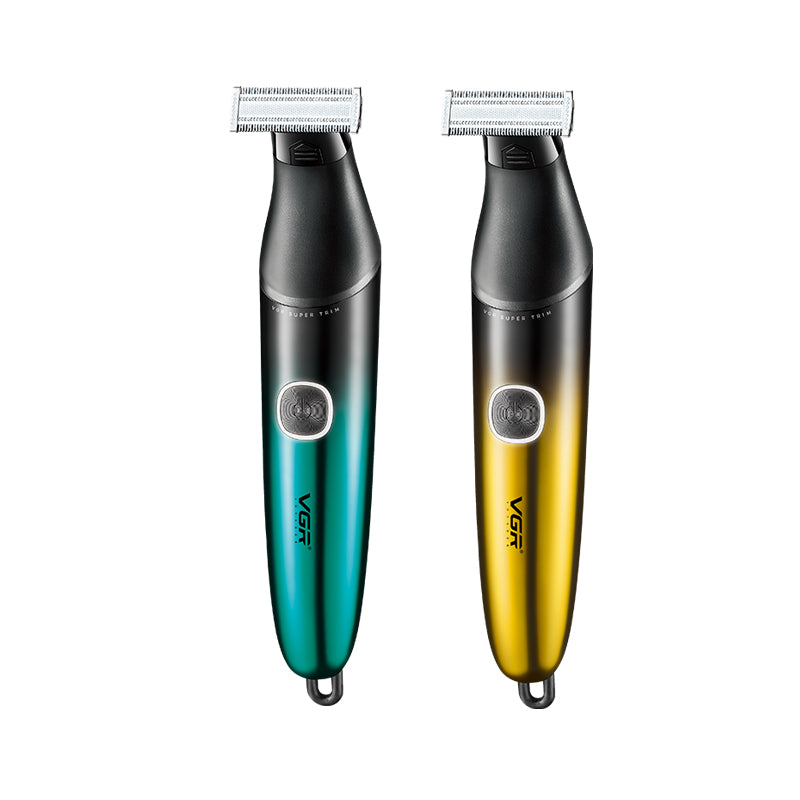 vgr V-339 foil and double-sided blade shaver, professional waterproof electric beard trimmer shaver, Super trim for shaving body, sensitive areas in two directions.