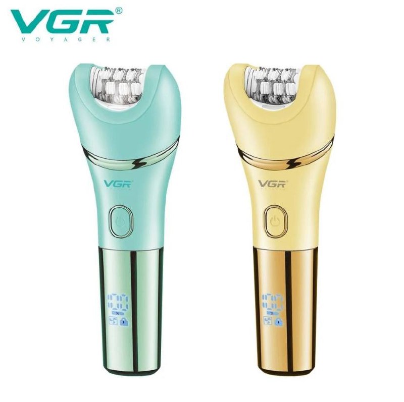 VGR V-753 Waterproof Body Hair Remover for Women, Shaver, Leg, Armpit and Pubic Hair V753 2 in 1