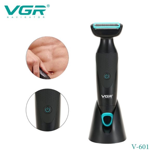 VGR V-601 Professional Body Grooming kit perfect for men's Home and Salon use-2 in 1 Body Hair Cutting Machine.