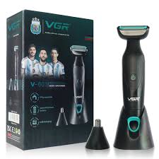 VGR V-601 Professional Body Grooming kit perfect for men's Home and Salon use-2 in 1 Body Hair Cutting Machine.