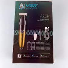 vgr V-339 foil and double-sided blade shaver, professional waterproof electric beard trimmer shaver, Super trim for shaving body, sensitive areas in two directions.