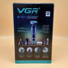 VGR V-601 Professional Body Grooming kit perfect for men's Home and Salon use-2 in 1 Body Hair Cutting Machine.