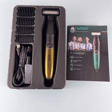 vgr V-339 foil and double-sided blade shaver, professional waterproof electric beard trimmer shaver, Super trim for shaving body, sensitive areas in two directions.