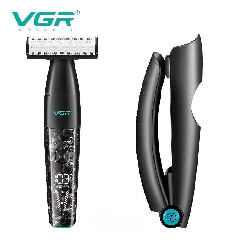 VGR V-632 Double-Blade Trimmer for Body, Beard, and Sensitive Areas
