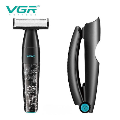 VGR V-632 Double-Blade Trimmer for Body, Beard, and Sensitive Areas