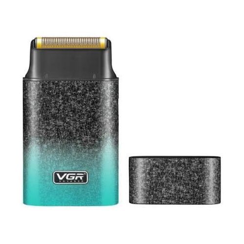 VGR V-326 Portable Electric Foil Shaver, USB Rechargeable, 600 mAh, 80 Min Runtime, for Skin Fades and Edge Contouring.