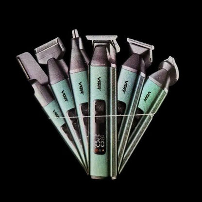 VGR V-117 Professional Haircut Kit 14 in 1.
