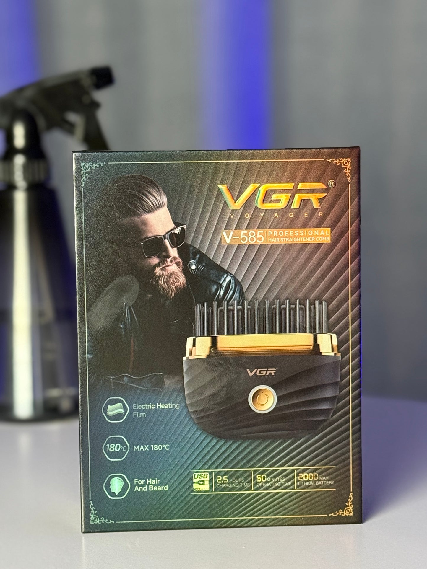 VGR Beard Straightening V-585