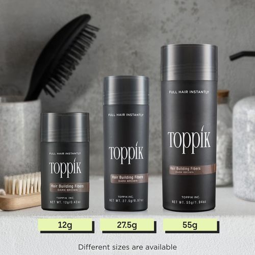 Hair Building Fibers with Premium Keratin Fibers Conceals Hair Thinning and Hair Loss for Fuller Looking Hair that Gives Completely Natural Look For Men and Women Black,- 2 Pieces 27.5grams