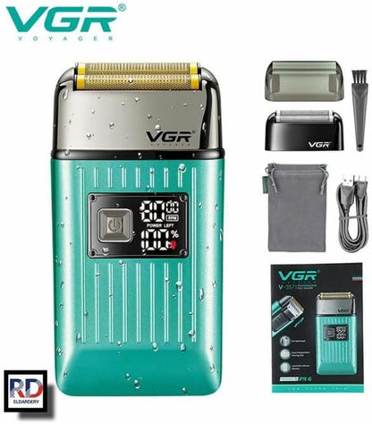 VGR-357 Electric shaving machine works by charging.