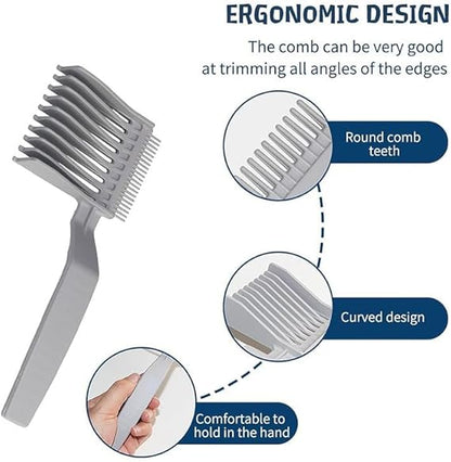 Barber Comb, 1 Piece, Professional Hair Cutting Comb, Dull Hair Blending Tool, For Men's Hair Salon, Or At Home