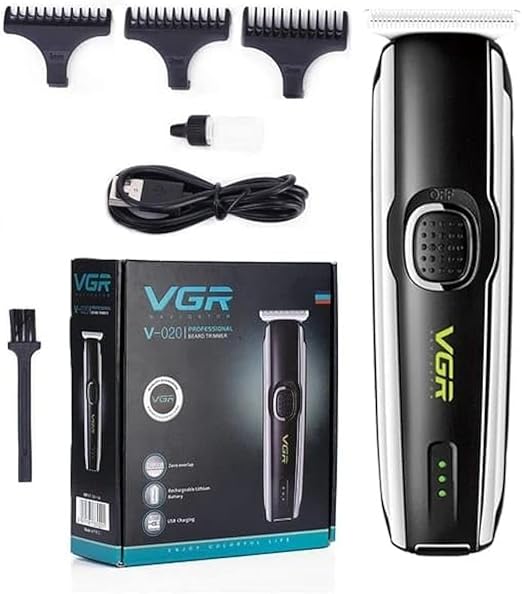 VGR V-020 Electric Rechargeable Hair and Beard Trimmer