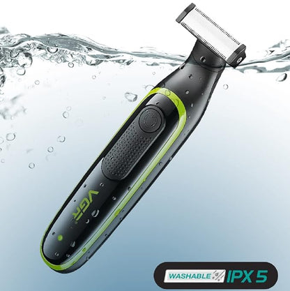 VGR V-017 Dual Sided Professional Beard Shaver Trimmer 90 min Runtime (Black).