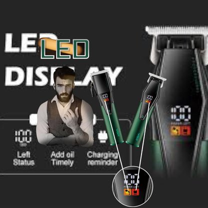 VGR V-677 Hair Clipper – Pro Rechargeable Trimmer for Men & Barbers