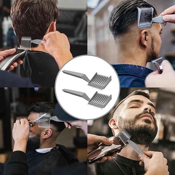 Barber Comb, 1 Piece, Professional Hair Cutting Comb, Dull Hair Blending Tool, For Men's Hair Salon, Or At Home