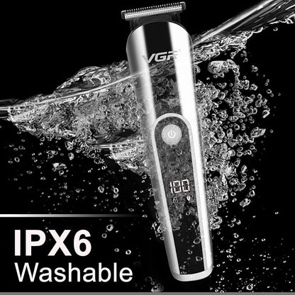 VGR Professional 11in1 IPX6 Washable Grooming Kit Trimmer for Men