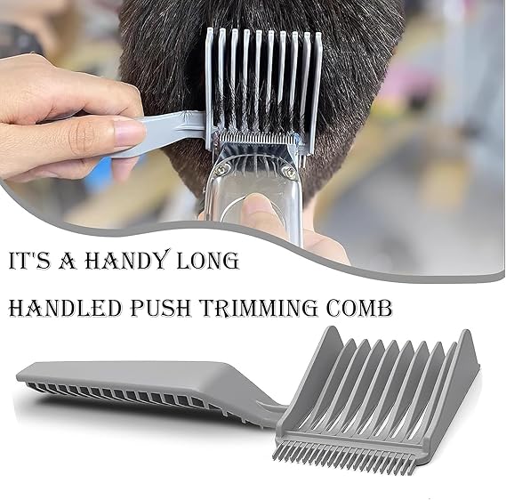 Barber Comb, 1 Piece, Professional Hair Cutting Comb, Dull Hair Blending Tool, For Men's Hair Salon, Or At Home