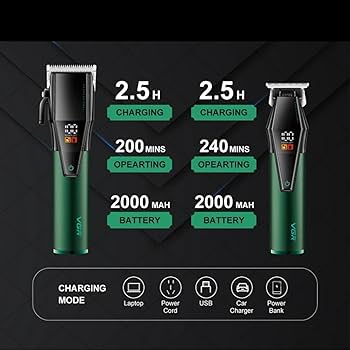 VGR V-677 Hair Clipper – Pro Rechargeable Trimmer for Men & Barbers