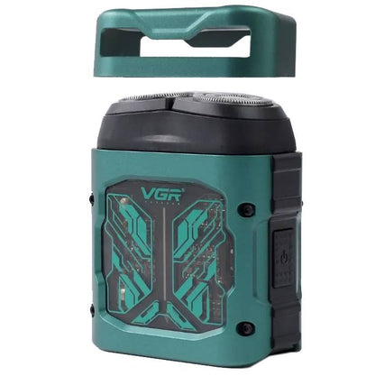 Professional Magnetic Head Electric Face Shaver Portable Beard Trimmer IPX6 Mini Shaver for Men V-344