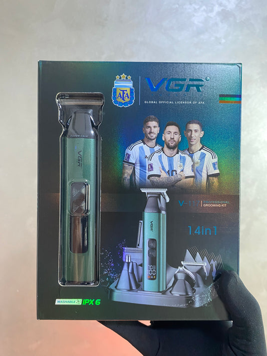 VGR V-117 Professional Haircut Kit 14 in 1.