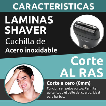 VGR V-351 2-in-1 Electric Shaver Trimmer .