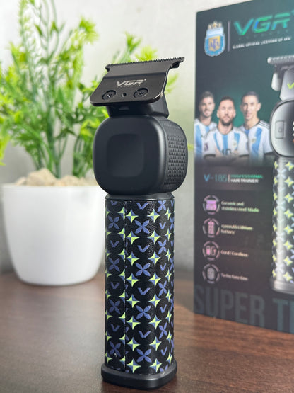 VGR V-185 Professional Hair Clipper for Men with Ceramic and Stainless Steel Blades, 7000 RPM Motor, USB Rechargeable