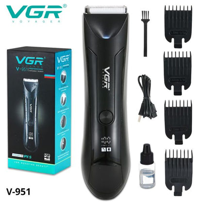 VGR V-951 Body And Sensitive Areas Trimmer,Waterproof Ceramic Blade.