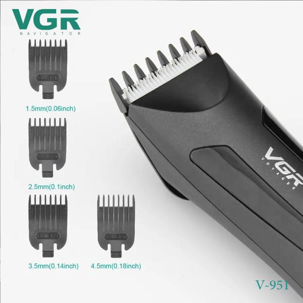 VGR V-951 Body And Sensitive Areas Trimmer,Waterproof Ceramic Blade.