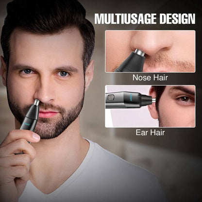 VGR V-603 Professional Nose & Body Trimmer for Men, Black