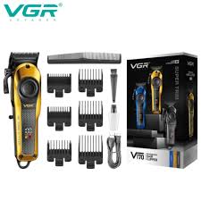 VGR V-170 Professional Hair Clipper with Interchangeable Outer Cover, Hair, Beard and Mustache Trimmer