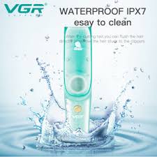 VGR V-151 Hair Clipper, Rechargeable, for Kids - Green