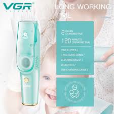 VGR V-151 Hair Clipper, Rechargeable, for Kids - Green
