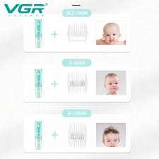 VGR V-151 Hair Clipper, Rechargeable, for Kids - Green