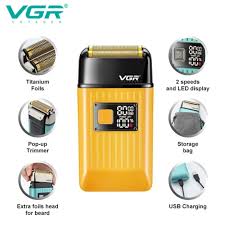 VGR-357 Electric shaving machine works by charging.