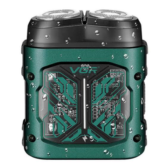 Professional Magnetic Head Electric Face Shaver Portable Beard Trimmer IPX6 Mini Shaver for Men V-344