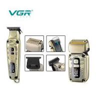 VGR V-641 Cordless Shaver: Professional Shaving, USB Fast Charge, Wet & Dry, Modern Style, Gold