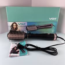 VGR Hair Dryer Brush & Volumizer Hair Curler Straightener Salon Hair Styling Tools V-494
