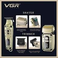 VGR V-641 Cordless Shaver: Professional Shaving, USB Fast Charge, Wet & Dry, Modern Style, Gold
