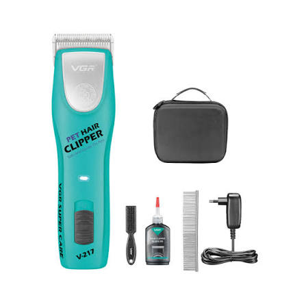 VGR V-217 Professional Pet Clipper, USB Charging, Low Noise.