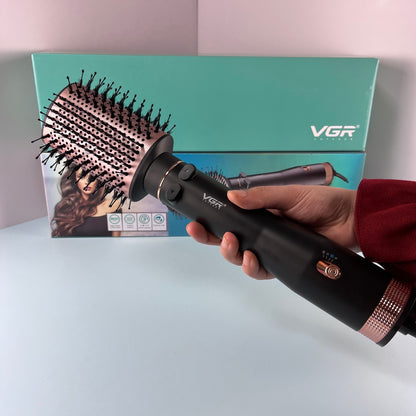 VGR Hair Dryer Brush & Volumizer Hair Curler Straightener Salon Hair Styling Tools V-494