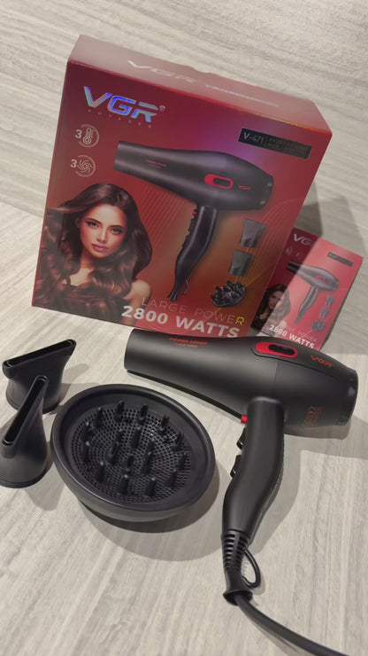 VGR Hair Dryer V-471- Efficient Styling Tool