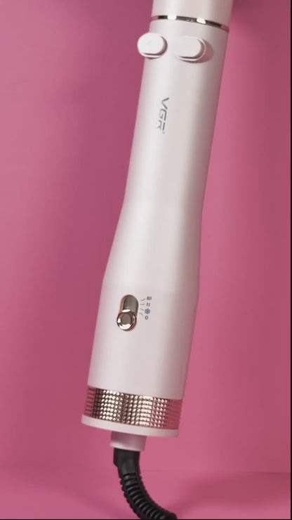 VGR Hair Dryer Brush & Volumizer Hair Curler Straightener Salon Hair Styling Tools V-494