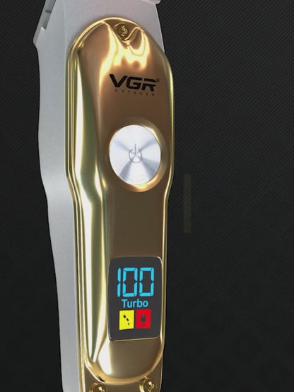 VGR V-290 Hair trimmer with Led display |USB charging |For Men | Dry